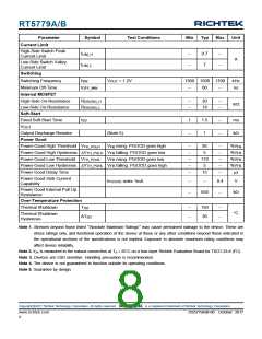 浏览型号RT5779A的Datasheet PDF文件第8页