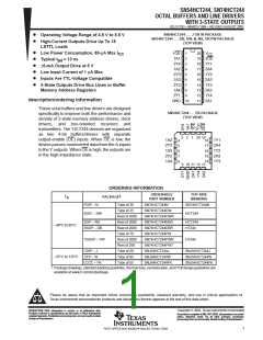 浏览型号SN74HCT244PWRE4的Datasheet PDF文件第1页