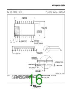 浏览型号SN74HCT244PWRE4的Datasheet PDF文件第16页