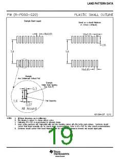 浏览型号SN74HCT244PWRE4的Datasheet PDF文件第19页