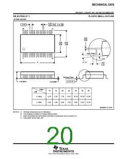 浏览型号SN74HCT244PWRE4的Datasheet PDF文件第20页