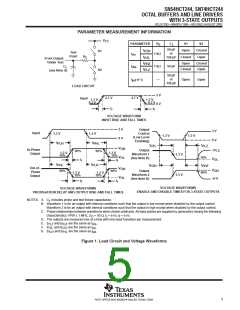 浏览型号SN74HCT244PWRE4的Datasheet PDF文件第5页