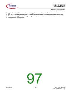 浏览型号HYB18H512321AFL20的Datasheet PDF文件第97页