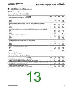 浏览型号LUCL9216BGF-DT的Datasheet PDF文件第13页