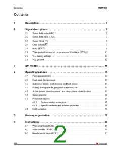 浏览型号M25PX64SVZM6TP的Datasheet PDF文件第2页