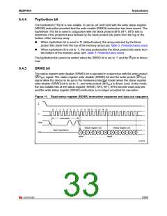 浏览型号M25PX64SOVME6TG的Datasheet PDF文件第33页