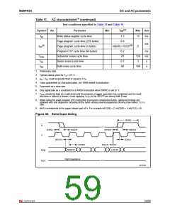 浏览型号M25PX64SOVME6TG的Datasheet PDF文件第59页