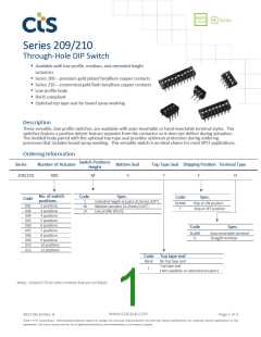 浏览型号209-10LPS的Datasheet PDF文件第1页