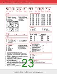 浏览型号CS1-B9-14-610-412-BG的Datasheet PDF文件第23页