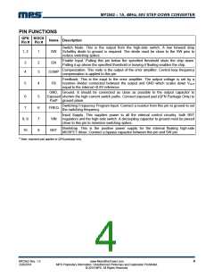 浏览型号MP2562DS-LF的Datasheet PDF文件第4页