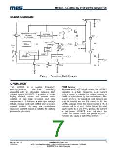 浏览型号MP2562DS-LF的Datasheet PDF文件第7页