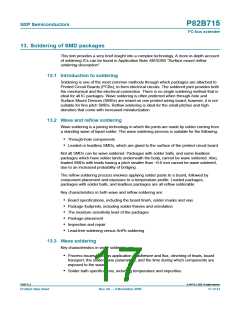 浏览型号P82B715TD,118的Datasheet PDF文件第17页