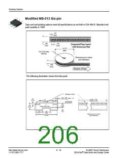 浏览型号B1101UC4的Datasheet PDF文件第206页