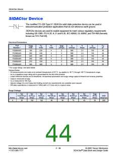 浏览型号B1101UC4的Datasheet PDF文件第44页