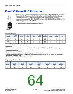 浏览型号B1101UC4的Datasheet PDF文件第64页
