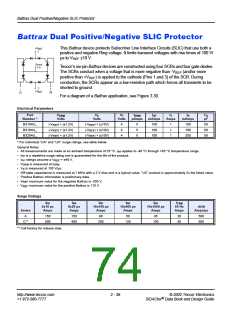 浏览型号B1101UC4的Datasheet PDF文件第74页