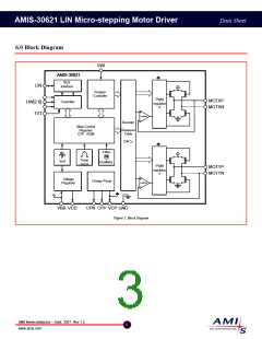 浏览型号AMIS-30621-UGA的Datasheet PDF文件第3页