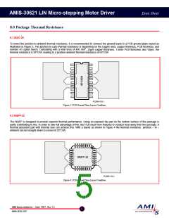 浏览型号AMIS-30621-UGA的Datasheet PDF文件第5页