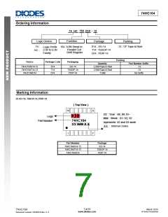 浏览型号74HC164D14的Datasheet PDF文件第7页