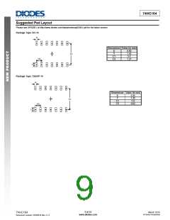 浏览型号74HC164D14的Datasheet PDF文件第9页