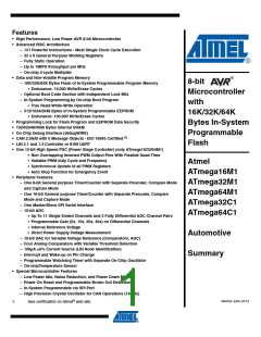 浏览型号ATMEGA16M1-15MZ的Datasheet PDF文件第1页