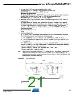 浏览型号ATMEGA16M1-15MZ的Datasheet PDF文件第21页