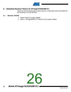 浏览型号ATMEGA16M1-15MZ的Datasheet PDF文件第26页
