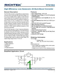 浏览型号RT6158A的Datasheet PDF文件第1页