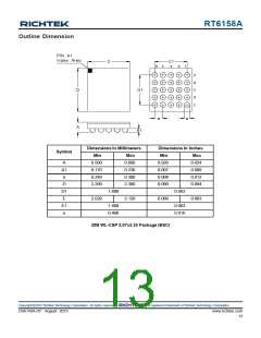 浏览型号RT6158A的Datasheet PDF文件第13页