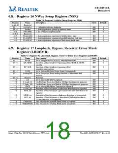 浏览型号RTL8201CL-VD的Datasheet PDF文件第18页