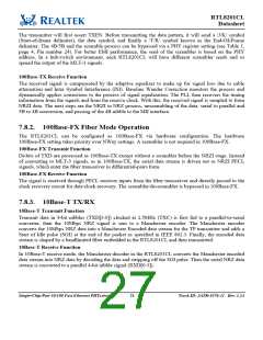 浏览型号RTL8201CL-VD的Datasheet PDF文件第27页