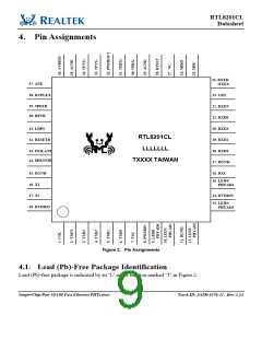 浏览型号RTL8201CL-VD-LF的Datasheet PDF文件第9页