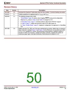 浏览型号XCV200E-6FGG456I的Datasheet PDF文件第50页