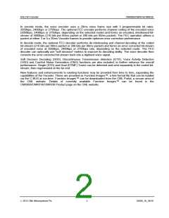 浏览型号CMX608Q3的Datasheet PDF文件第2页