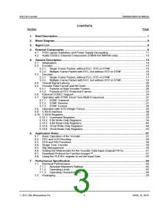 浏览型号CMX608Q3的Datasheet PDF文件第3页
