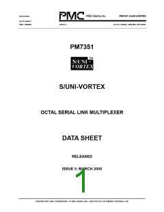 浏览型号PM7351-BGI的Datasheet PDF文件第1页
