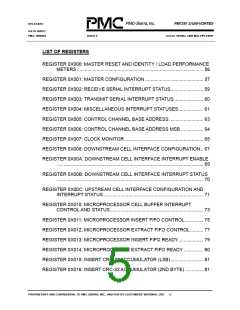浏览型号PM7351-BGI的Datasheet PDF文件第5页