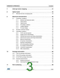 浏览型号STM8S003F3P6C的Datasheet PDF文件第3页