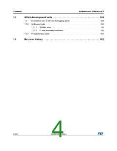 浏览型号STM8S003F3P6C的Datasheet PDF文件第4页