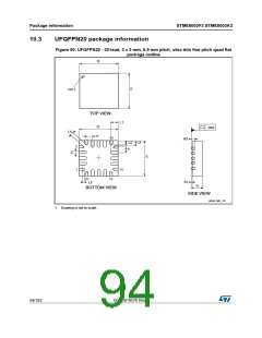 浏览型号STM8S003F3P6C的Datasheet PDF文件第94页