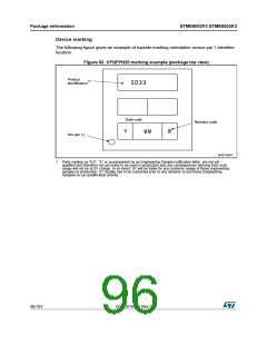 浏览型号STM8S003F3P6C的Datasheet PDF文件第96页