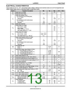 浏览型号LE58083ABGC的Datasheet PDF文件第13页