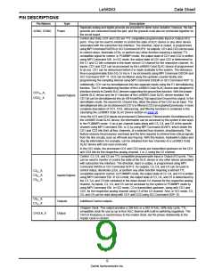 浏览型号LE58083ABGC的Datasheet PDF文件第9页