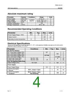 浏览型号ML5501的Datasheet PDF文件第4页