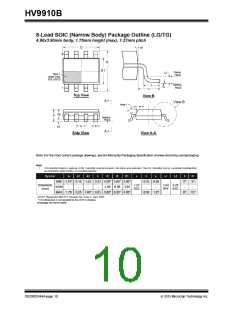 浏览型号HV9910BLG-G的Datasheet PDF文件第10页