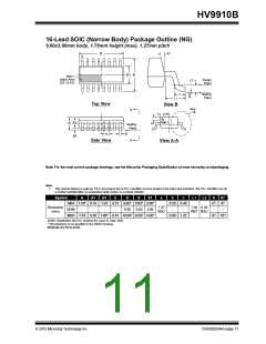 浏览型号HV9910BLG-G的Datasheet PDF文件第11页