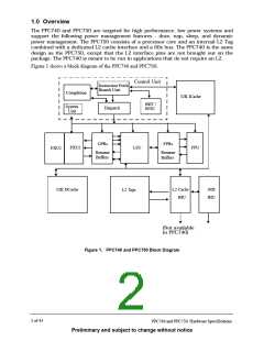 浏览型号IBM25EMPPC740GBUB2660的Datasheet PDF文件第2页