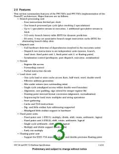 浏览型号IBM25EMPPC740GBUB2660的Datasheet PDF文件第3页