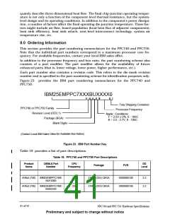 浏览型号IBM25EMPPC740GBUB2660的Datasheet PDF文件第41页