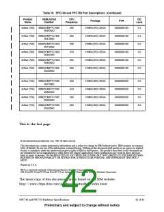 浏览型号IBM25EMPPC740GBUB2660的Datasheet PDF文件第42页